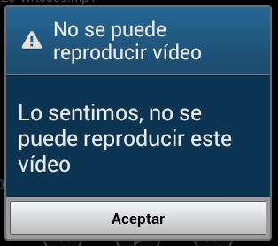 Video no soportado